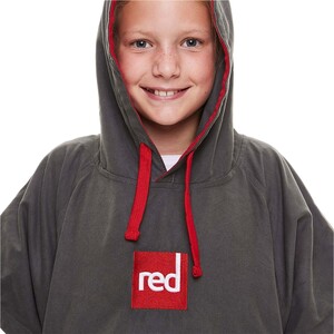 2024 Red Paddle Co Kids Quick Dry Changing Robe / Poncho 0020090060081 - Grey